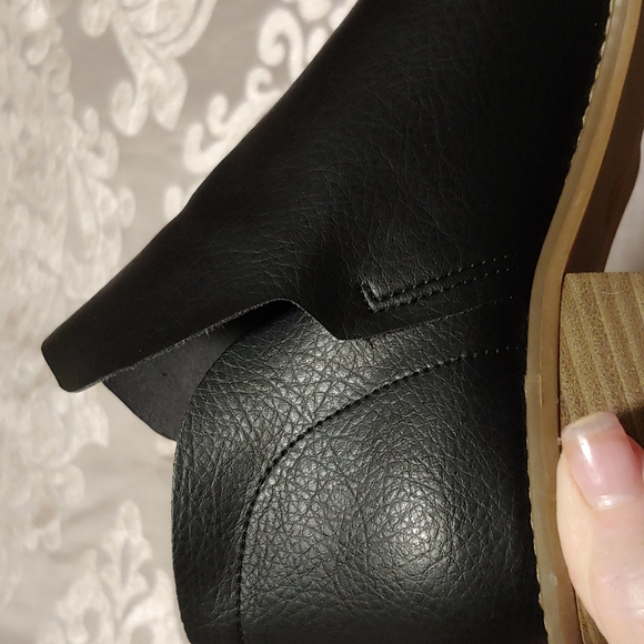 Women's blk boots sz9 - Picture 4 of 5